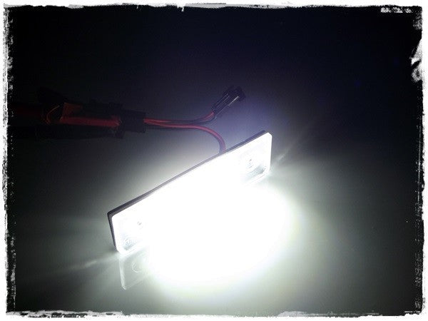 LED-skyltbelysning Skoda Octavia II/Roomster m.fl.