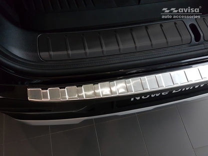 Lastskydd BMW X4 II (GO2) 2018–2021, facelift 2021+ – Silver satin – detaljbild 2