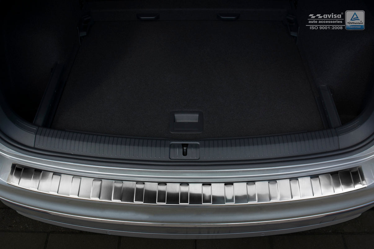 Lastskydd Volkswagen Tiguan II 2015–2020, facelift 2020+/ eHybrid 2020–2024 m.fl. – Silver satin
