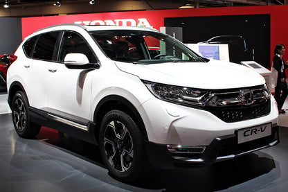 Lastskydd Honda Cr-V V 2018– 2023 / Honda Cr-V V Hybrid 2019– 2023 – Silver satin – detaljbild 3