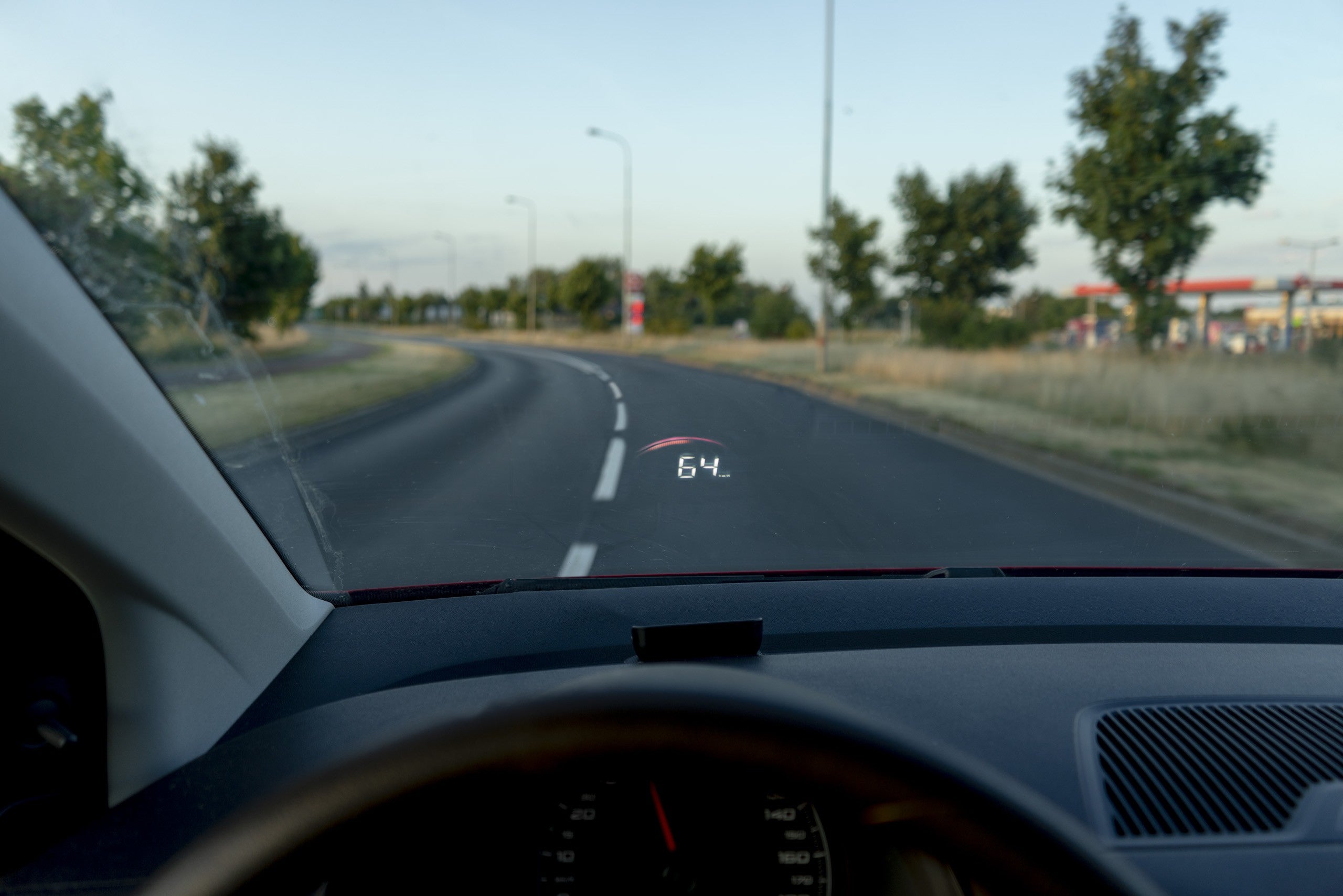Head-up-display – 9V - 16V – 90 mm