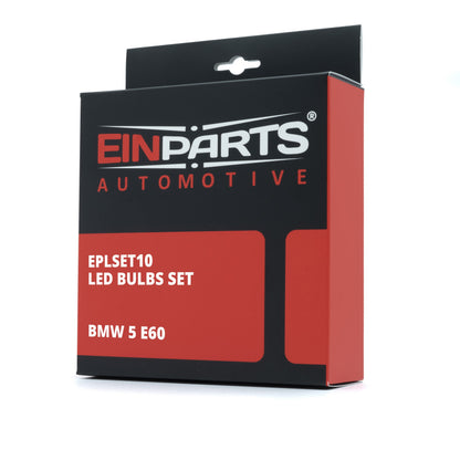 LED-interiörbelysning BMW 5 E60 – 6000K