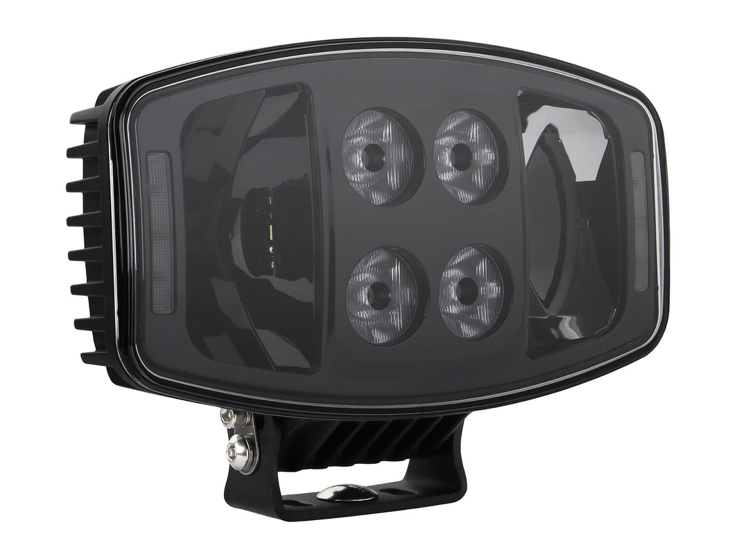 BriodLights Oval Extraljus 90w 8500lm – produktbild framifrån | Briodlights