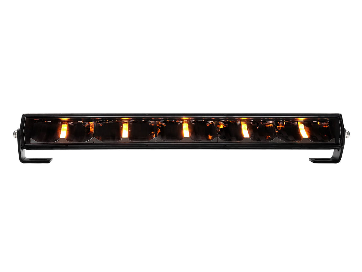 BriodLights Böjd Extraljusramp Enkelradig 11500lm – produktvy från sidan | Briodlights