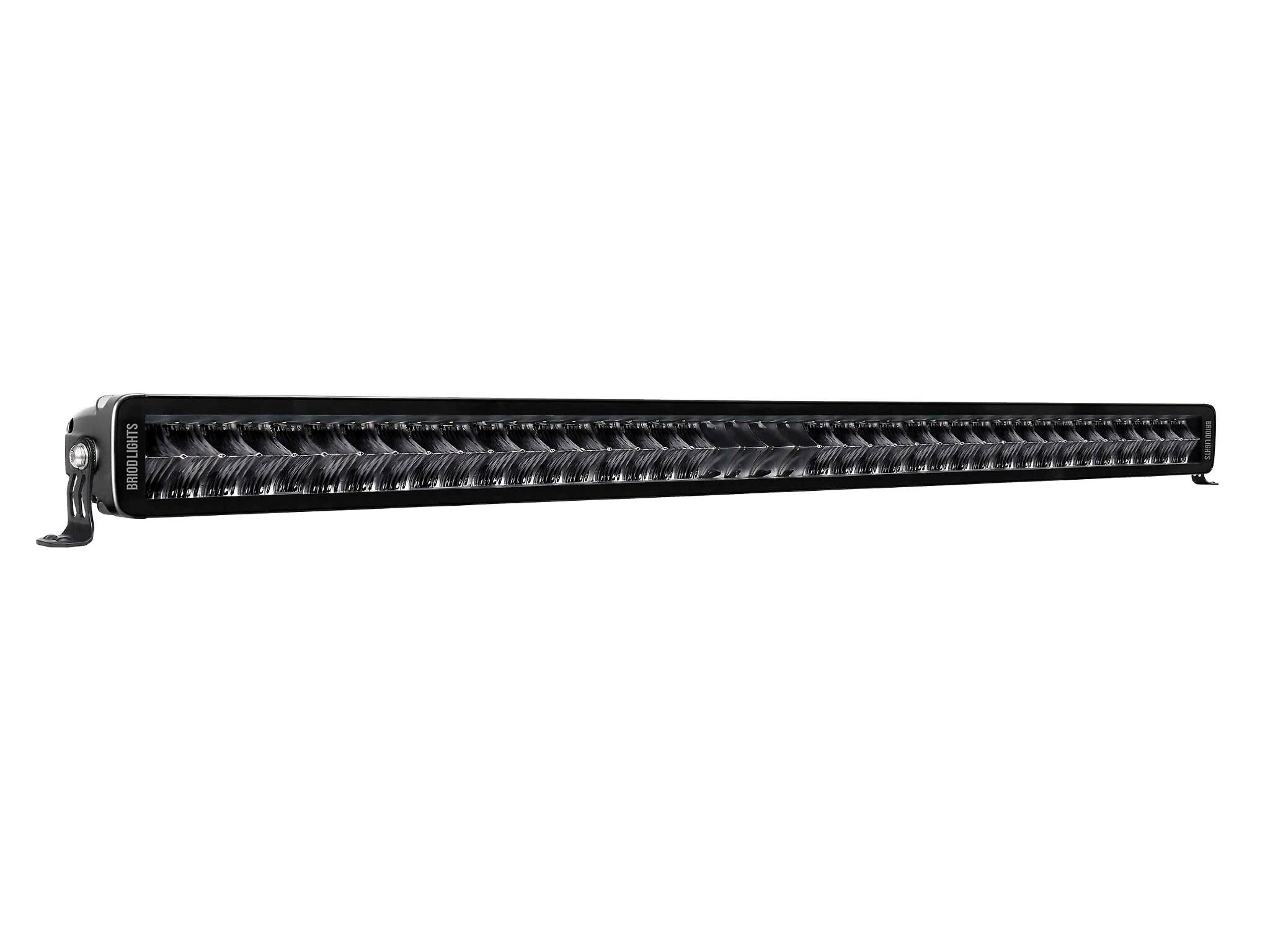 BriodLights Extraljusramp Dubbelradig Svart 9760lm – närbild detaljer | Briodlights
