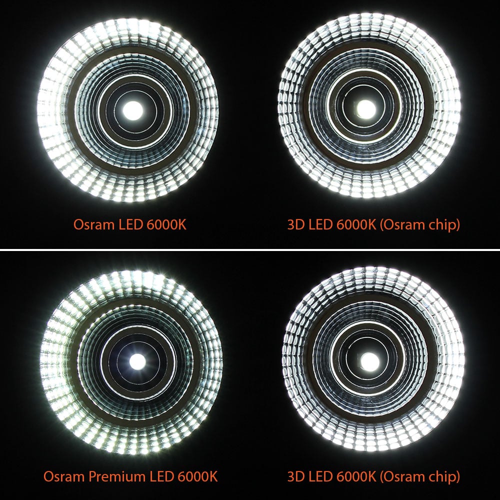 T10 – W5W 3D Led 12 – 24v – produktvy från sidan | Xenonkungen