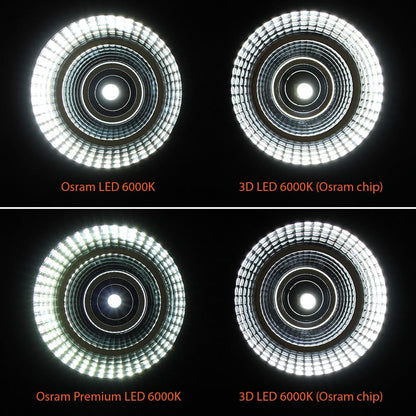 T10 – W5W 3D Led 12 – 24v – produktvy från sidan | Xenonkungen