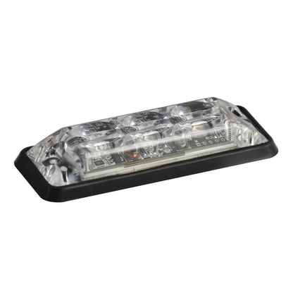 Blixtljus Super – Slim 3LED R10 Amber – närbild detaljer | LEA