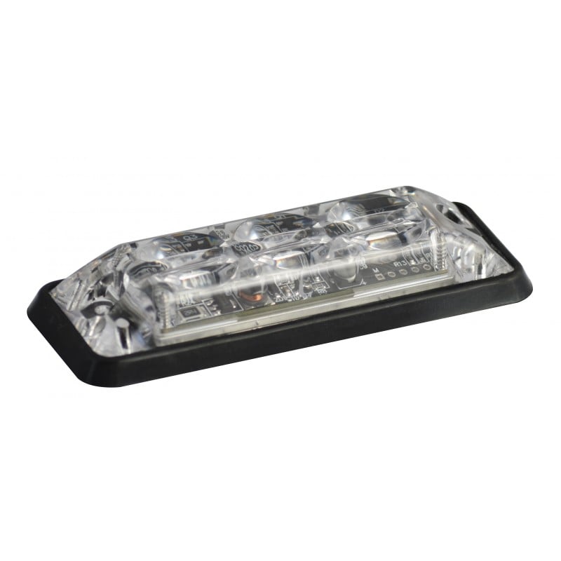 Blixtljus Super – Slim 3LED R10 Blå – närbild detaljer | LEA