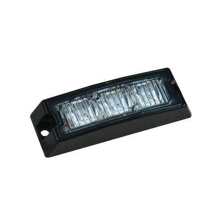 Blixtljus Slimline 3LED R10 Vit – produktbild framifrån | LEA