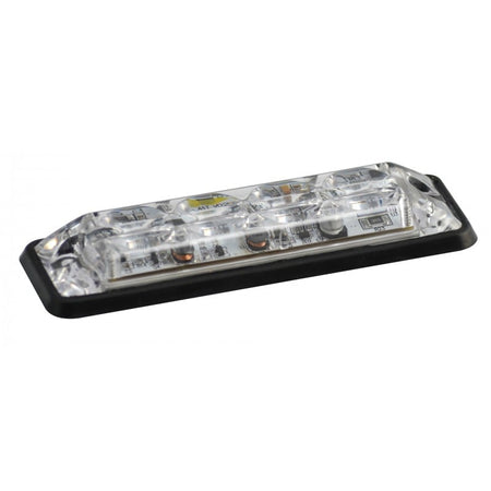 produktbild framifrån visande Blixtljus Super – Slim 4LED R10 Röd – LEA