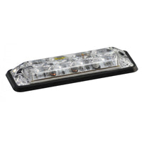 produktbild framifrån visande Blixtljus Super – Slim R10 4LED Vit – LEA