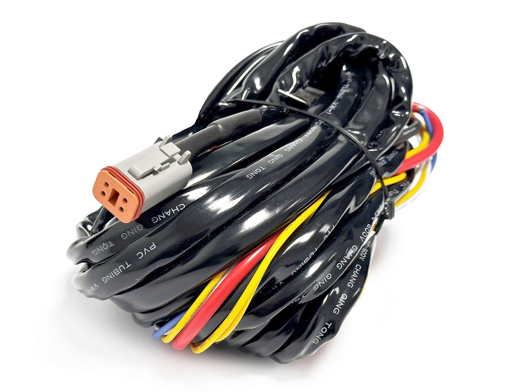 Reläkabelsats 1st 4pol DT 2m 80A Relä 60A – produktbild framifrån | Xenonkungen