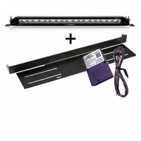 PT – Lazer Linear 18 Std LED m fäste och Canbus Volvo Highbeam – produktbild framifrån | Lazer