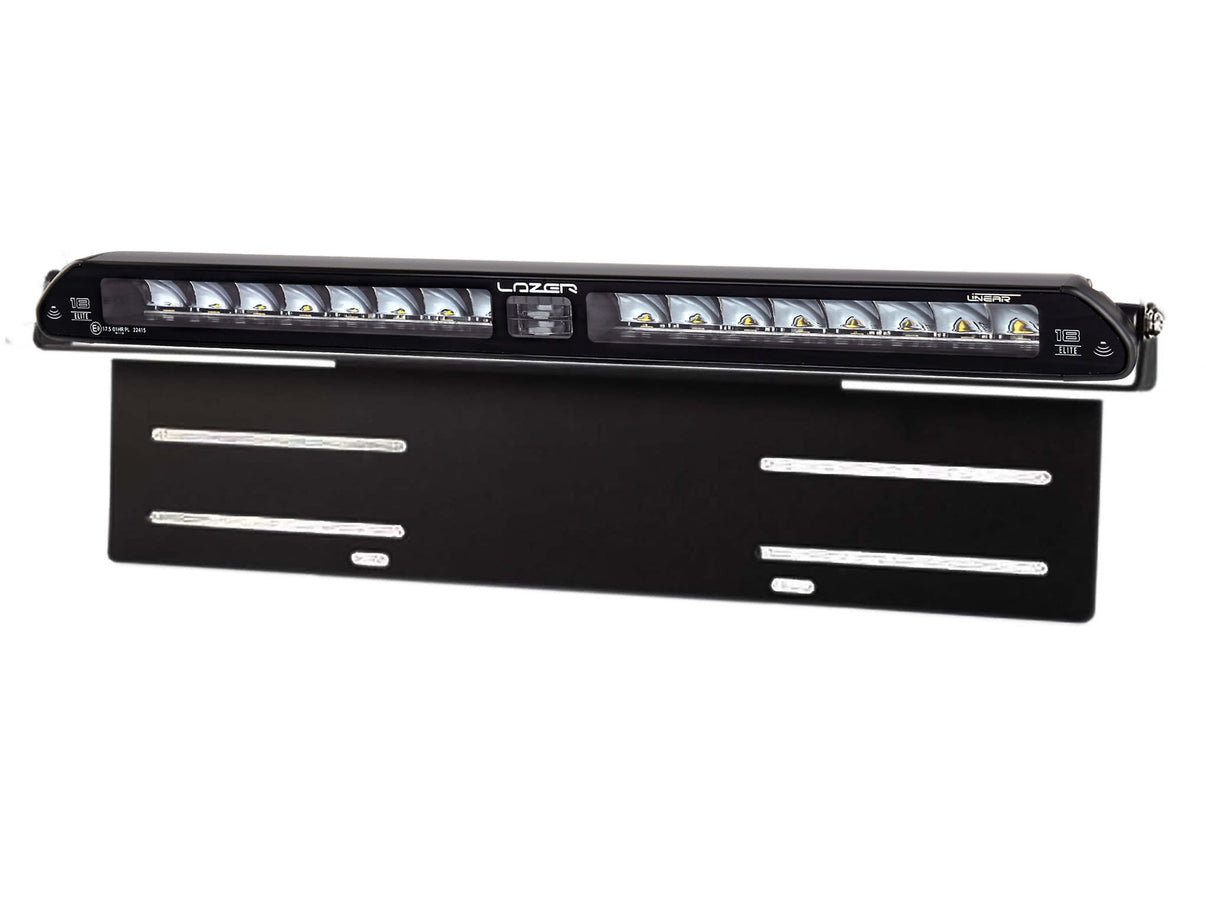 PT Lazer Linear 18 Elite LBA med fäste och Canbus – närbild detaljer | Lazer