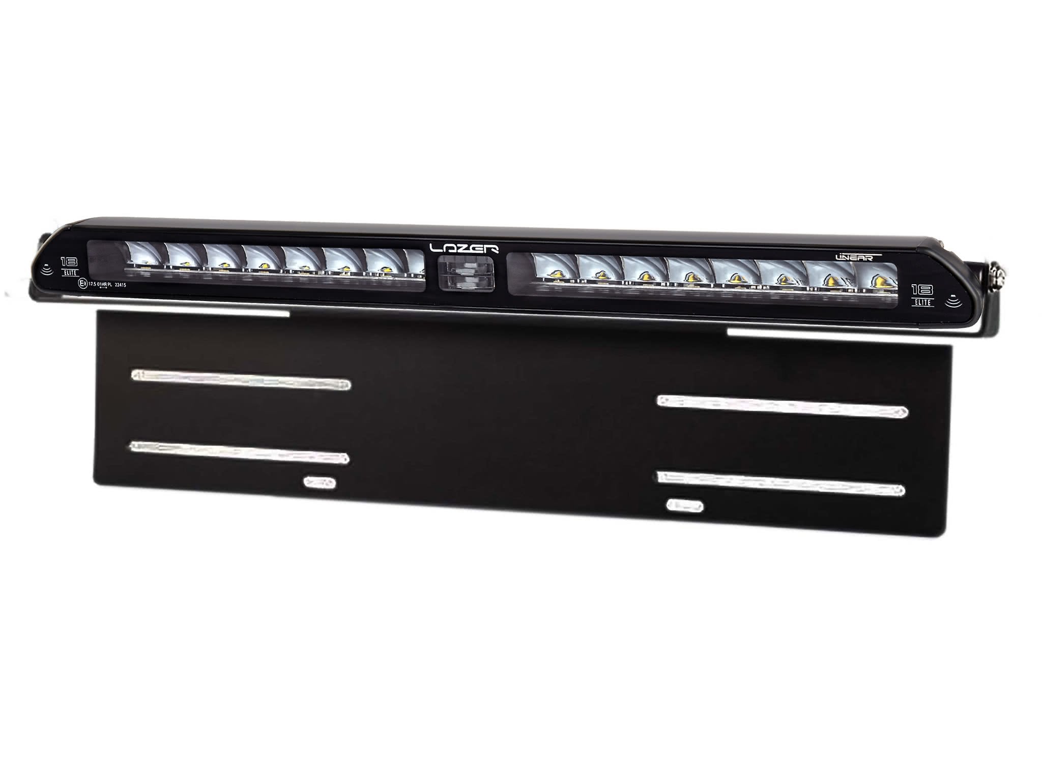 PT Lazer Linear 18 Elite LBA med fäste och Canbus – närbild detaljer | Lazer