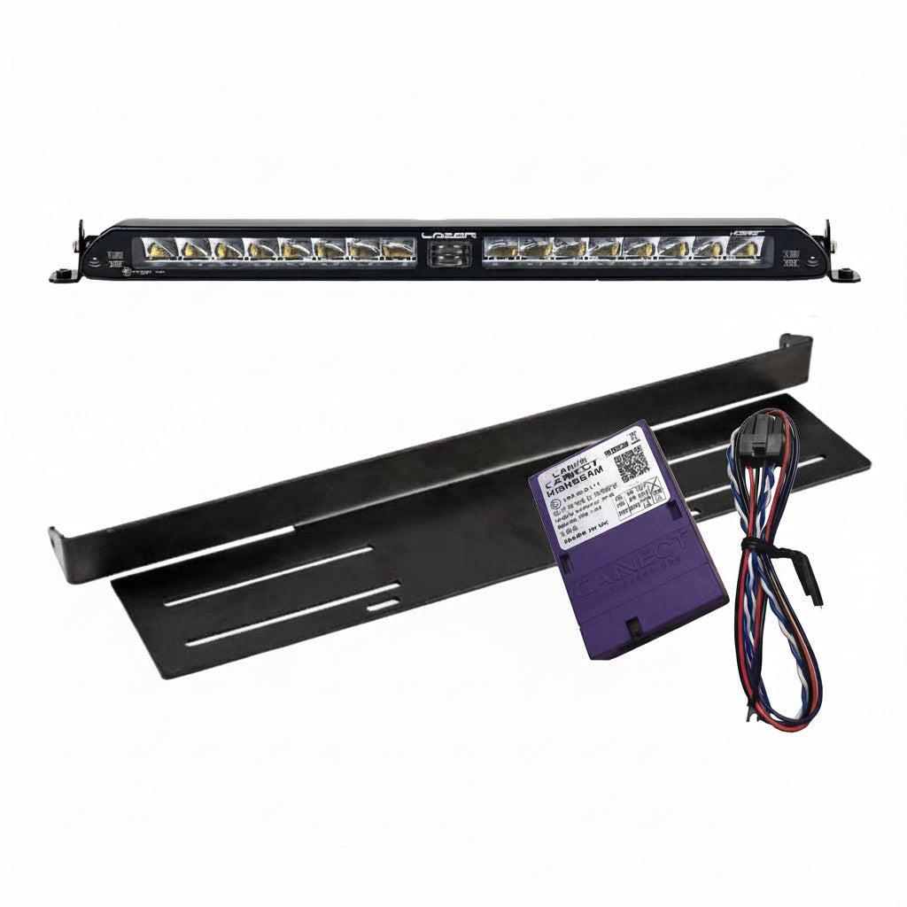 PT Lazer Linear 18 Elite LBA med fäste och Canbus – produktbild framifrån | Lazer