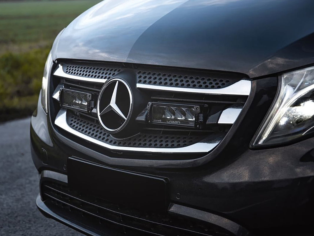 Lazer Ledrampskit Mercedes Vito 2014+ 2x Triple – R 750 Std – produktbild framifrån | Lazer