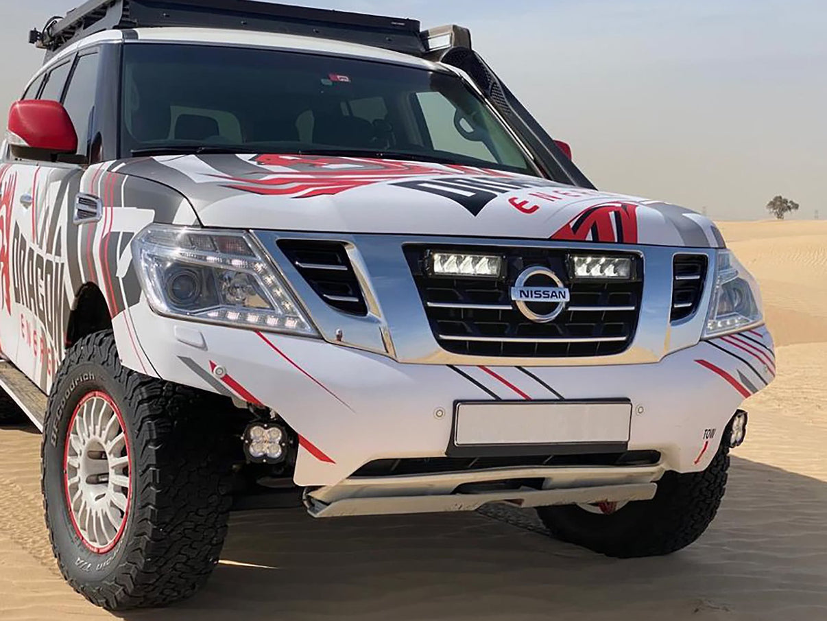 Lazer Ledrampskit Nissan Patrol Y62 2018+ 2x Triple – R750 Std – produktbild framifrån | Lazer