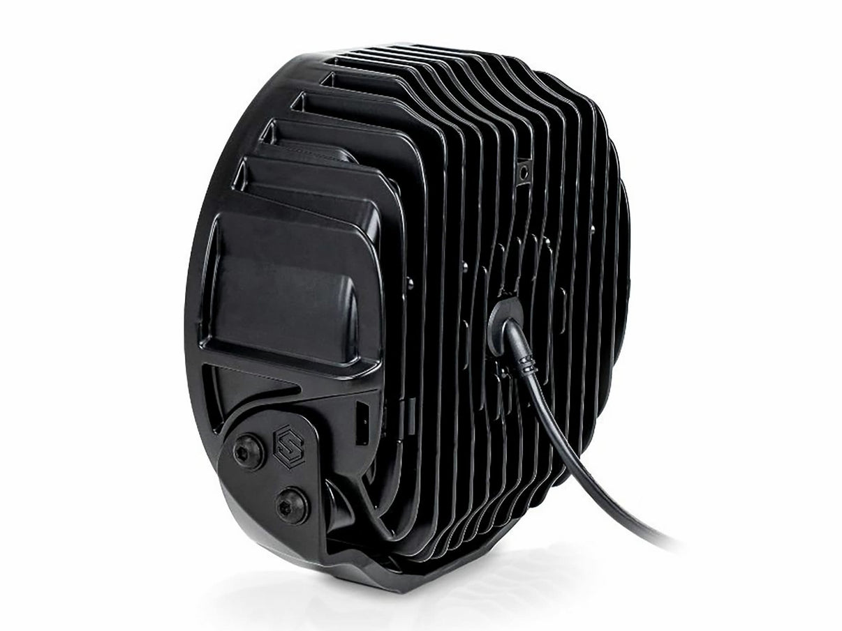 Lazer Sentinel Std LED extraljus 9" Chrome – närbild detaljer | Lazer