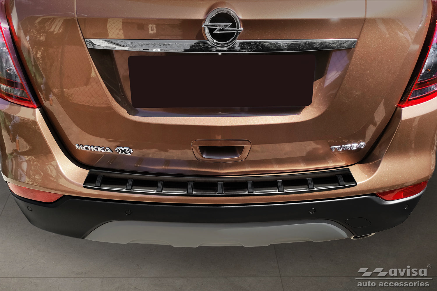 Lastskydd Strong Edition Opel Mokka X facelift 2016+ – Svart – detaljbild 3