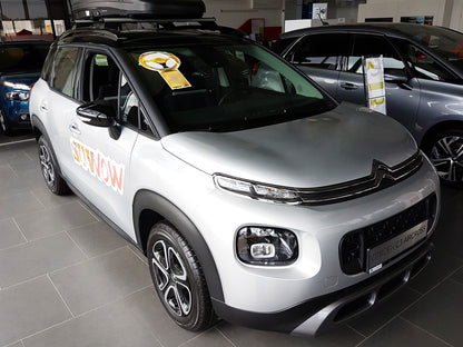 Lastskydd Citroen C3 Aircross II 2017–2021 facelift 2021+ – Silver satin – detaljbild 3