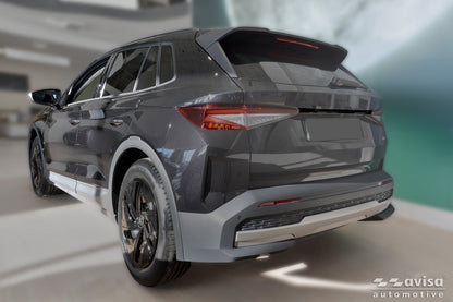 Bakluckelist Skoda Elroq 2025+ – Spegelblank svart – detaljbild 2