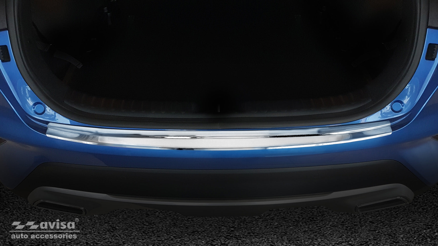 Lastskydd Kia Xceed crossover 2019+ – Silver satin – detaljbild 3