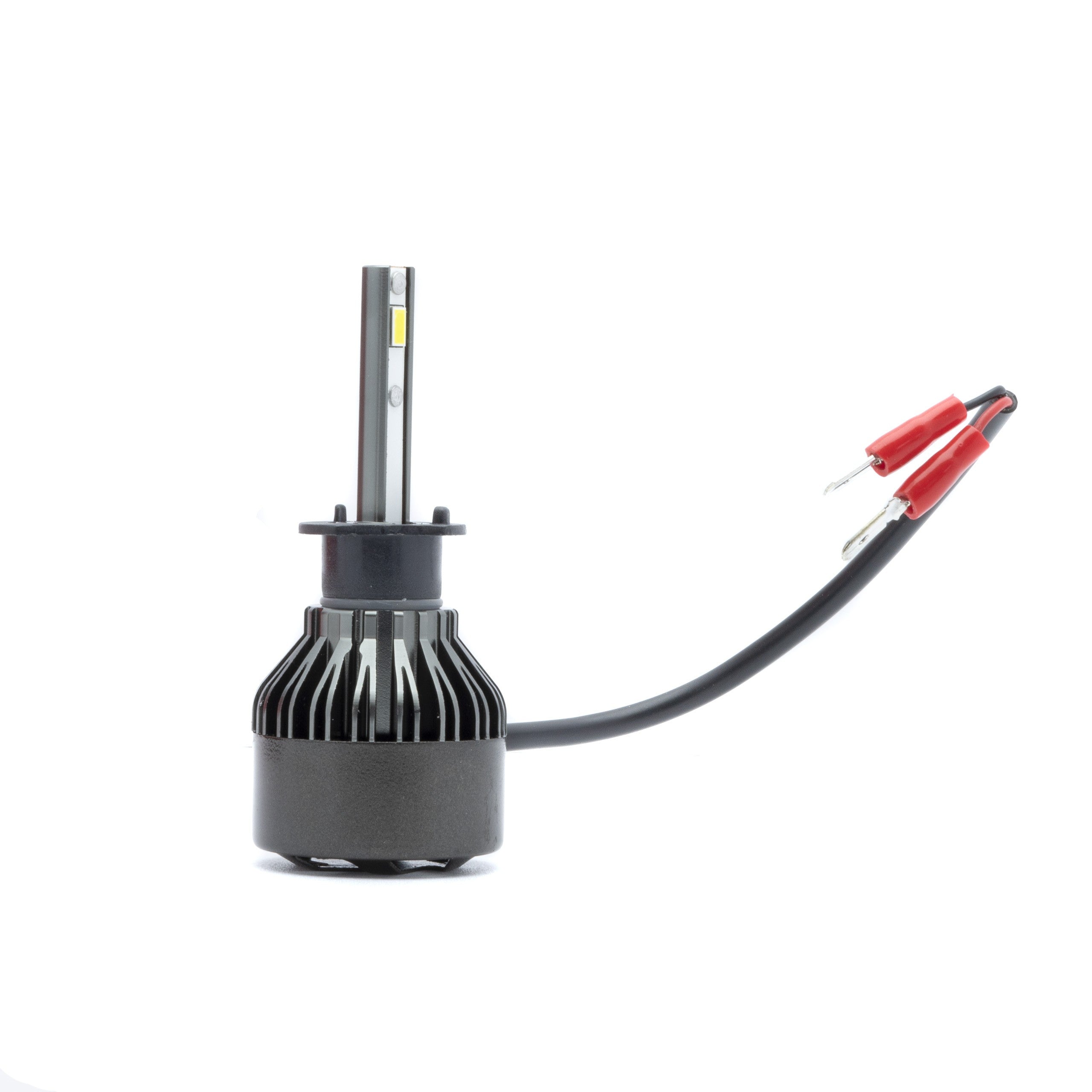 LED-lampa för motorcykel – H1 – P14.5S – 6000K – 34 W – 9V - 32V