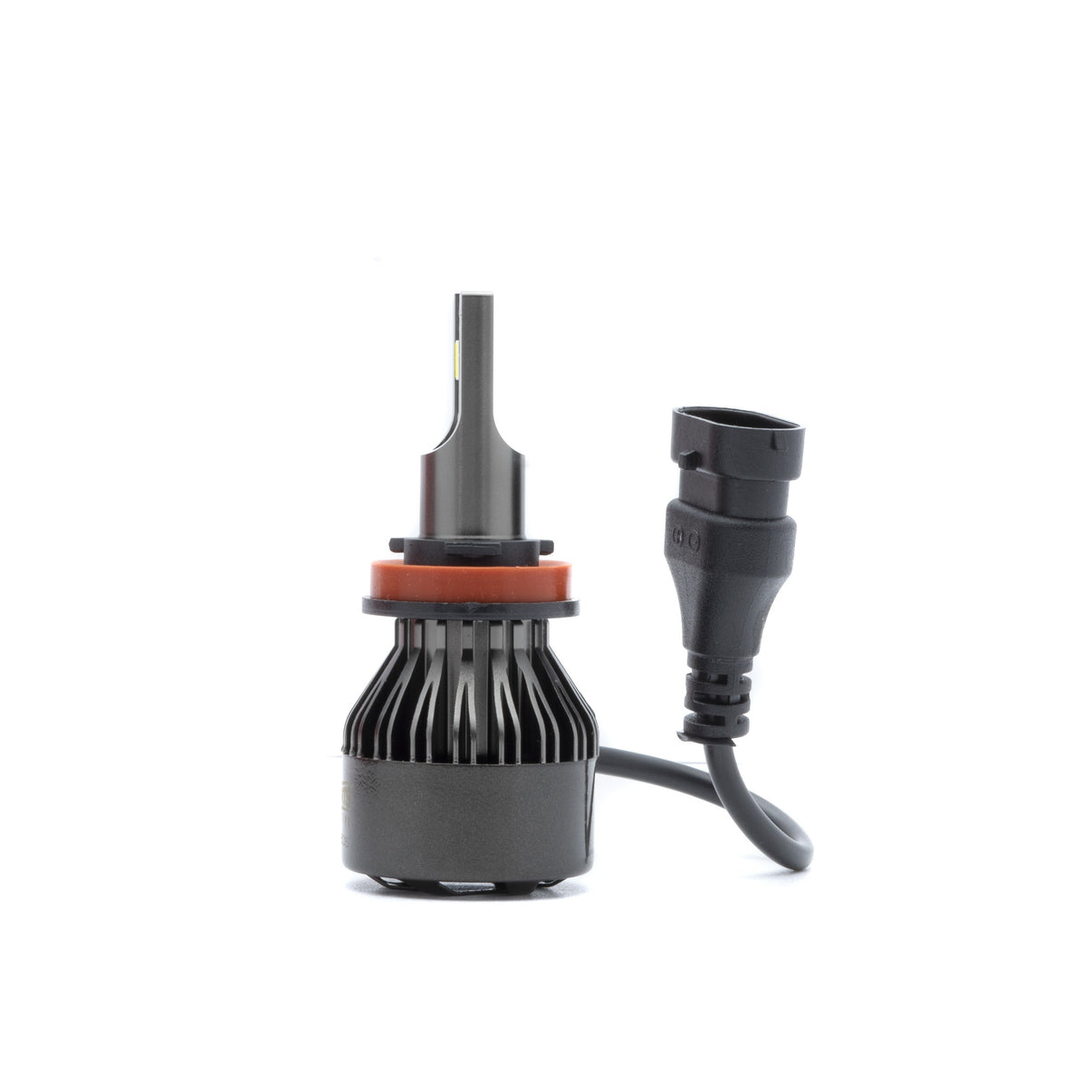LED-lampa för motorcykel – H11 – PGJ19–2 – 6000K – 34 W – 9V - 32V