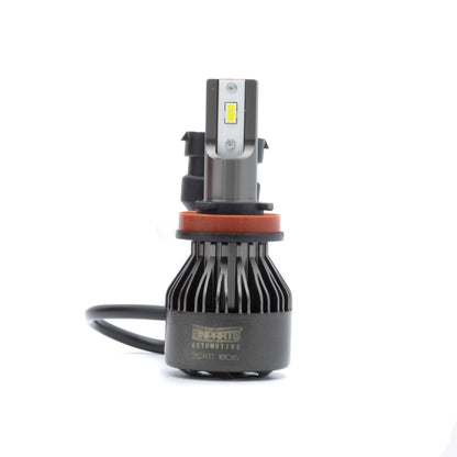 LED-lampa för motorcykel – H11 – PGJ19–2 – 6000K – 34 W – 9V - 32V