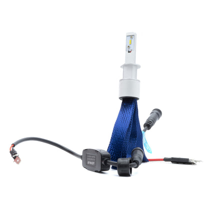 LED-lampa för motorcykel – H1 – P14.5S – 6000K – 30 W – 9V - 16V