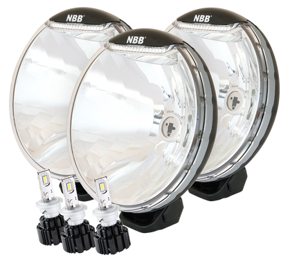 produktbild framifrån visande 3 – PACK Extraljus NBB Alpha 225 Premium LED – NBB