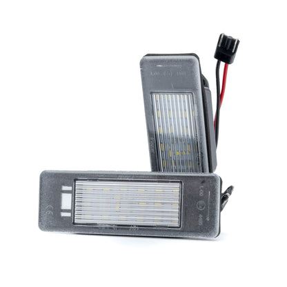 LED-skyltbelysning Fiat Ulysse Scudo/Peugeot 106 Fl 1007 3D 207 3D/5D 207 CC 208