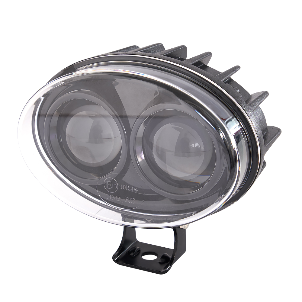 Truck LED ljus 6W Spot, Blå – produktbild framifrån | ÖVRIGT