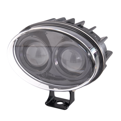 Truck LED ljus 6W Spot, Blå – produktbild framifrån | ÖVRIGT