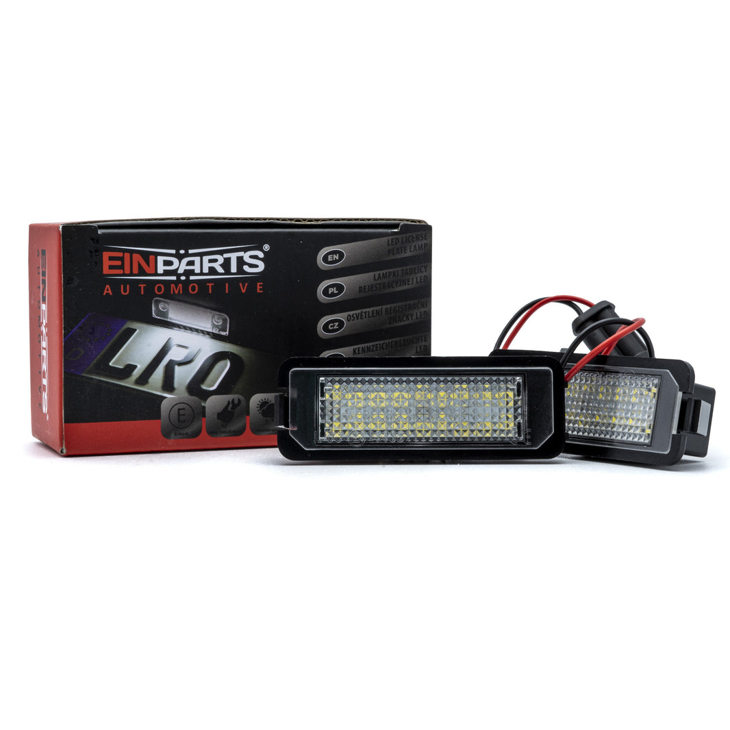 LED-skyltbelysning – 6000K – 21 LED – SMD – 77 mm – 2-pack