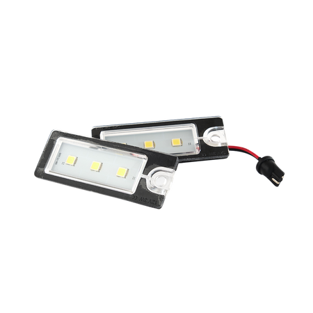 Skyltbelysning LED till Volvo V70 – S60 – S80 – produktbild framifrån | Xenonkungen