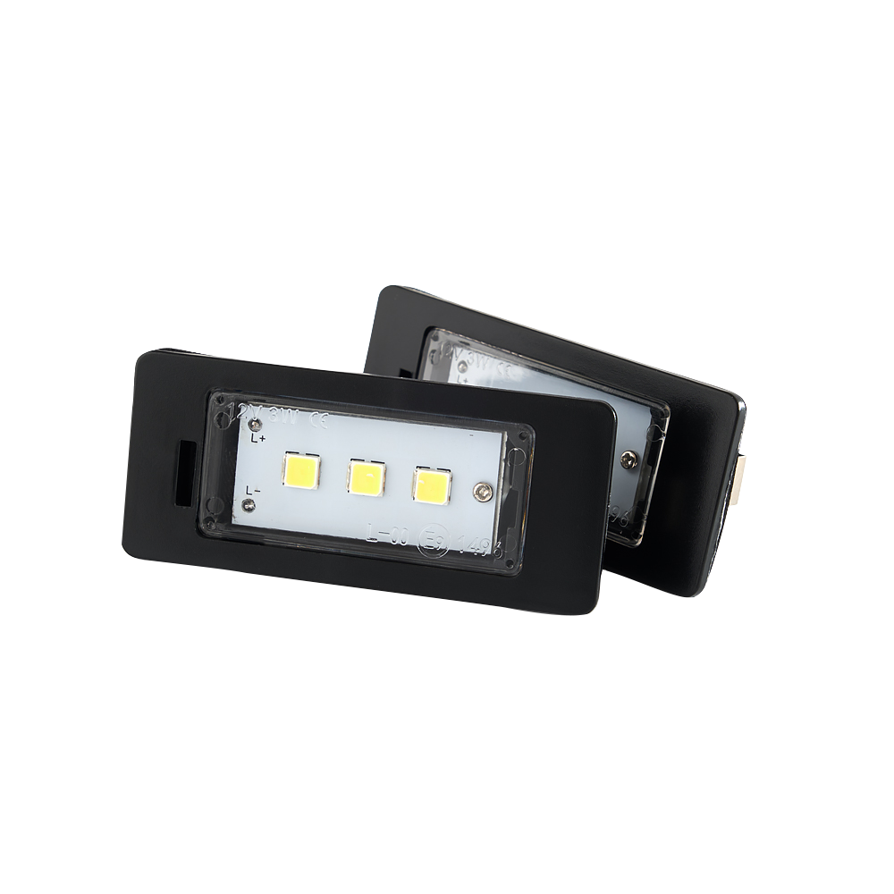 Skyltbelysning LED till AUDI Golf 6, Passat – VW – produktbild framifrån | Xenonkungen