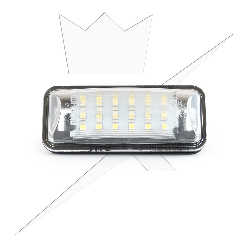 Skyltbelysning LED till Subaru Levorg, Outback och Toyota – i användning | Xenonkungen