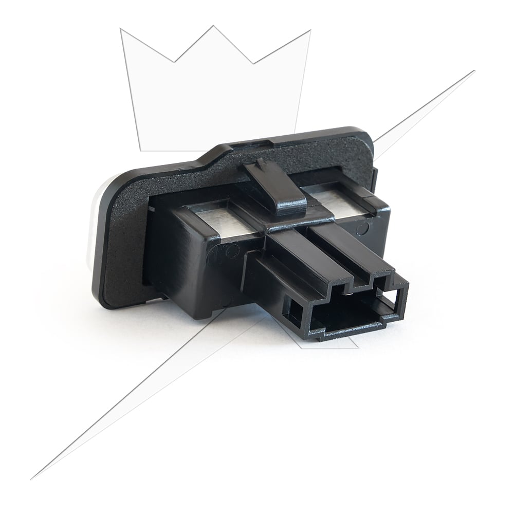 Skyltbelysning LED till Mercedes W211 – W203 – W219 – närbild detaljer | Xenonkungen