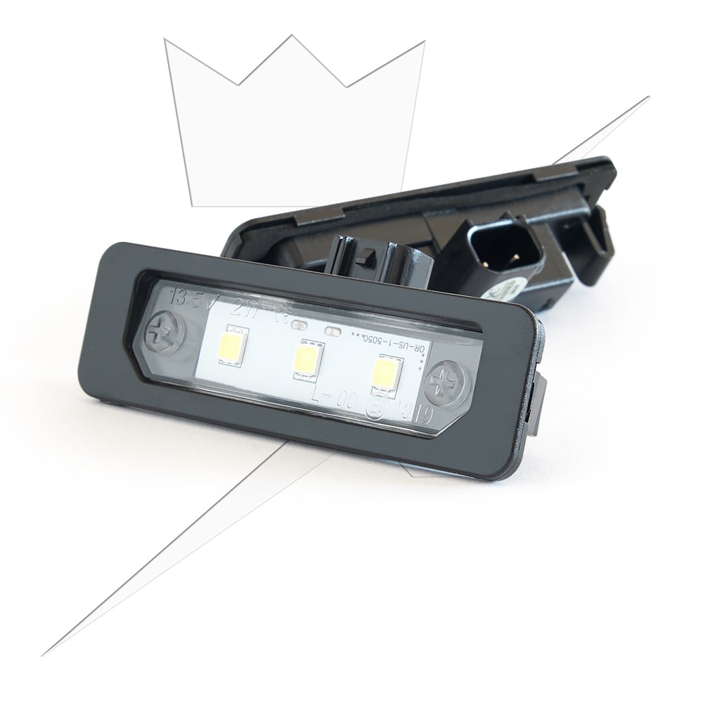 Skyltbelysning LED till Ford Focus – Mondeo – produktvy från sidan | Xenonkungen