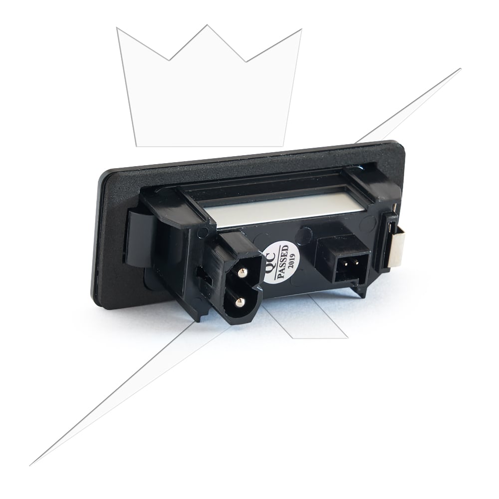 Skyltbelysning LED till BMW E82 – E90 E92 – E39 – närbild detaljer | Xenonkungen