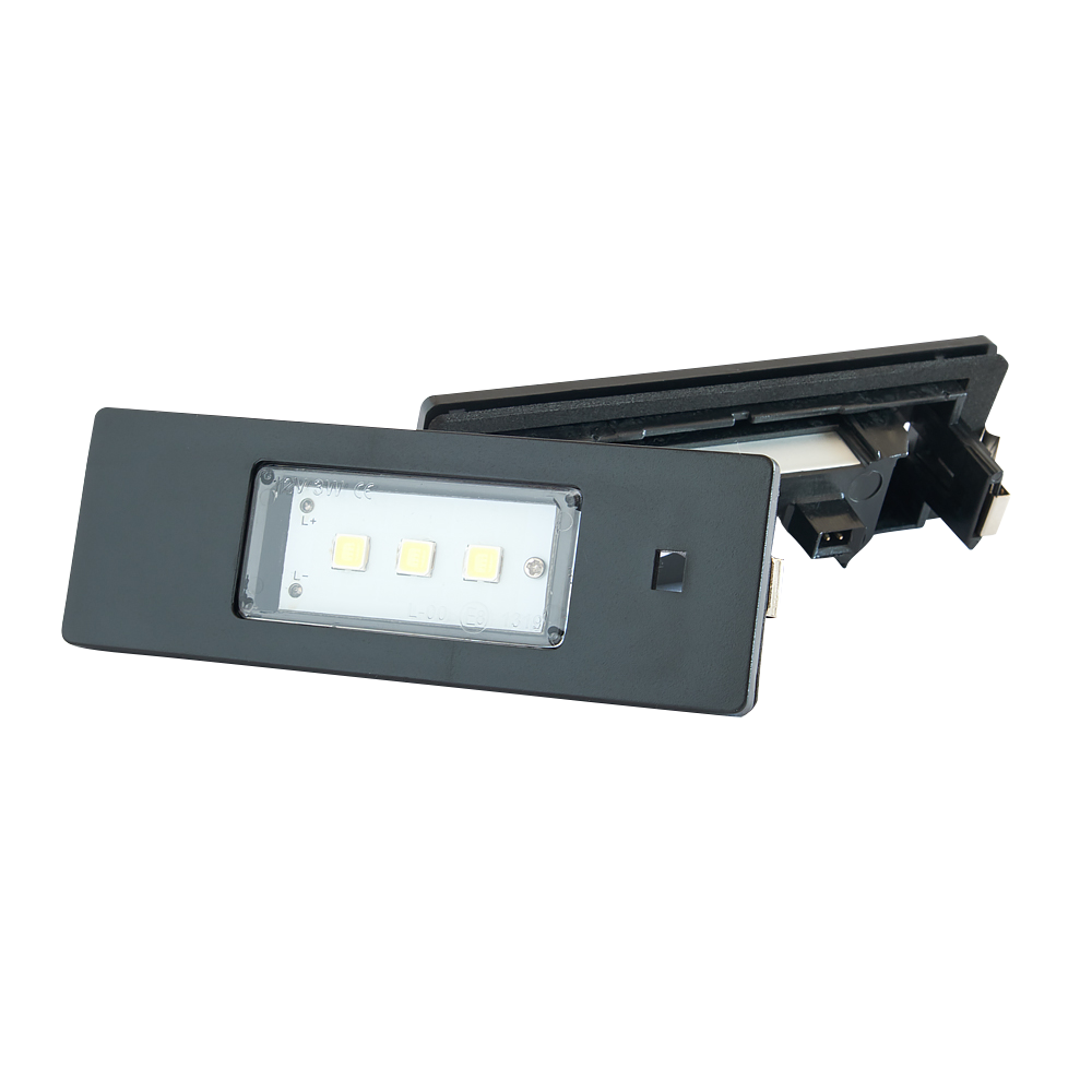 Skyltbelysning LED till BMW 1 – serie – produktbild framifrån | Xenonkungen