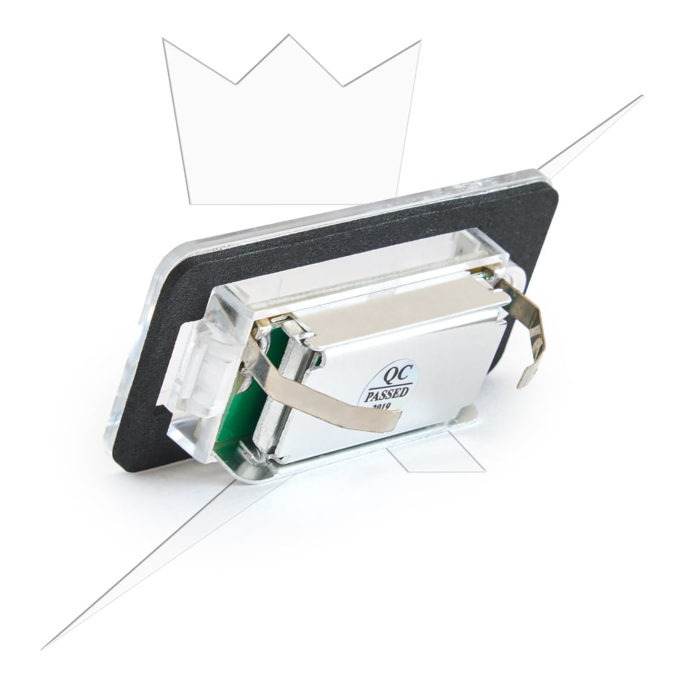 Skyltbelysning LED till Audi RS4 – A5 2D – Q7 – närbild detaljer | Xenonkungen