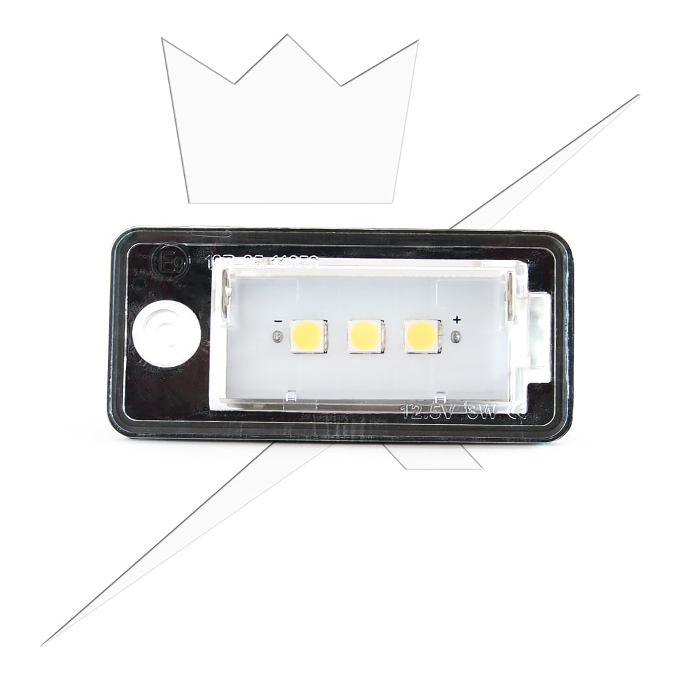 Skyltbelysning LED till Audi RS4 – A5 2D – Q7 – produktvy från sidan | Xenonkungen