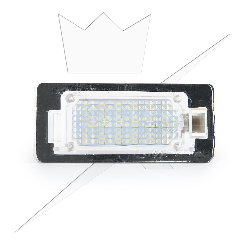 Skyltbelysning LED till V.A.G. – produktvy från sidan | Xenonkungen