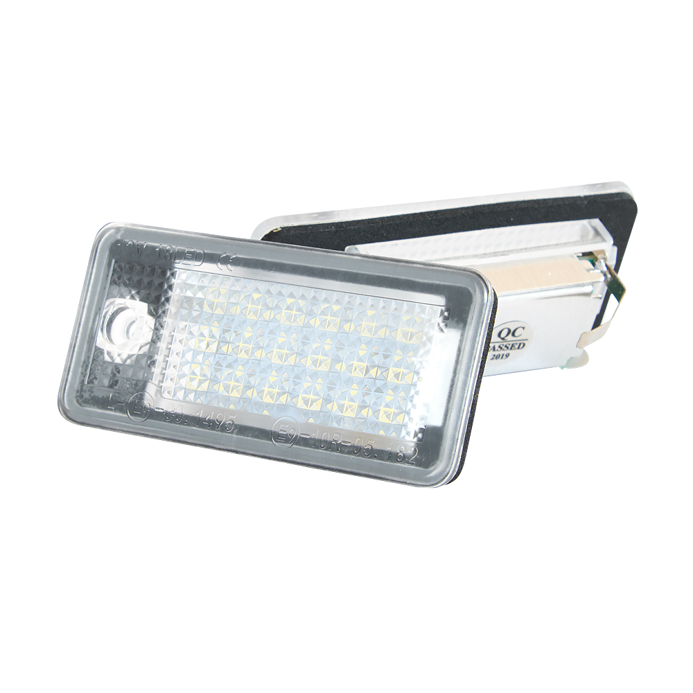 Skyltbelysning LED till Audi A3 – A4 – A6 – produktbild framifrån | Xenonkungen