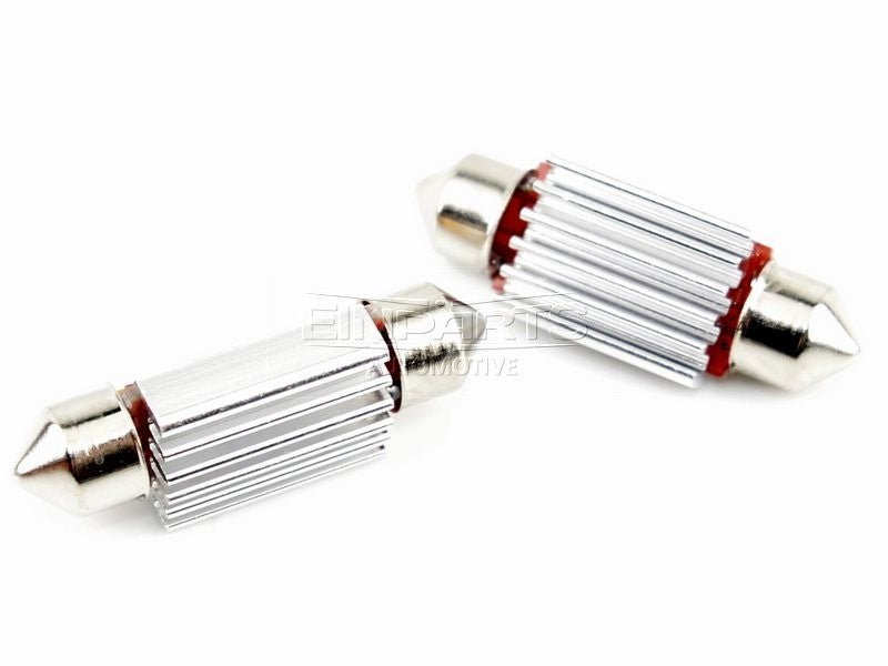 LED-lampa för bil – C5W – SV8.5–8 – 3000K – 12 LED – SMD 4014 – 2-pack