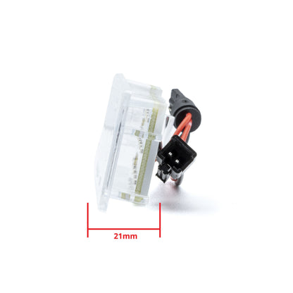 LED-skyltbelysning Fiat Multipla/Croma m.fl. – 32 × 21 mm